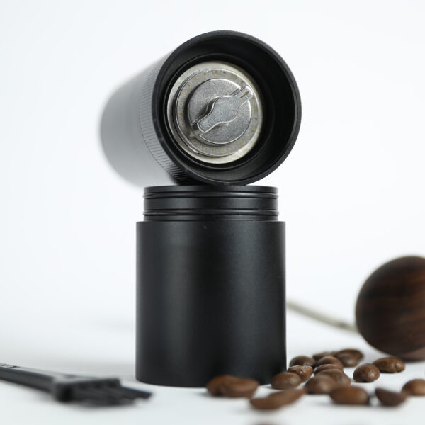 Manual SS Coffee Grinder (Black) - Image 2