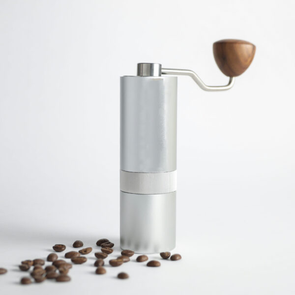 Manual SS Coffee Grinder (Silver)